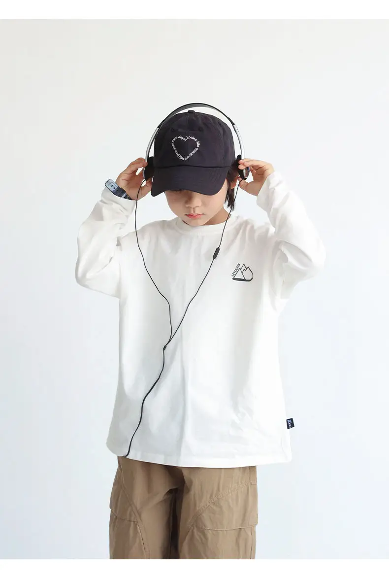 Boys Long Sleeve Printed T-Shirt Black 2024 — feature 11