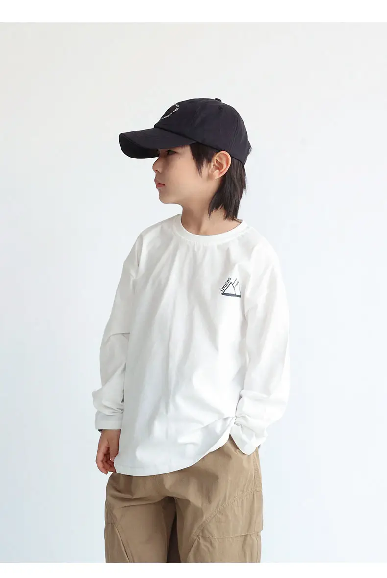 Boys Long Sleeve Printed T-Shirt Black 2024 — feature 13
