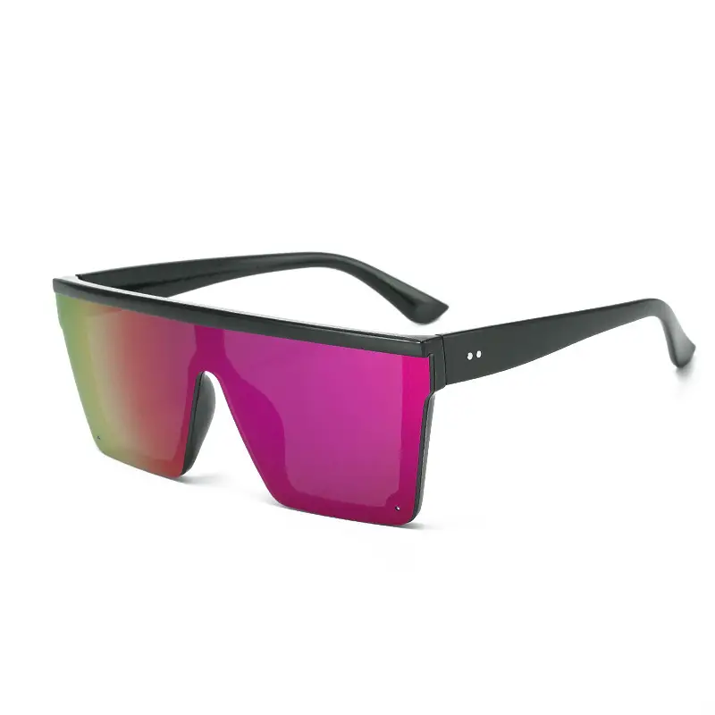 Black Gradient Sunglasses for Women Men Large Frame