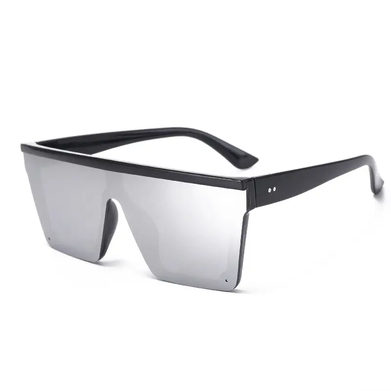 Black Gradient Sunglasses for Women Men Large Frame - Image 3