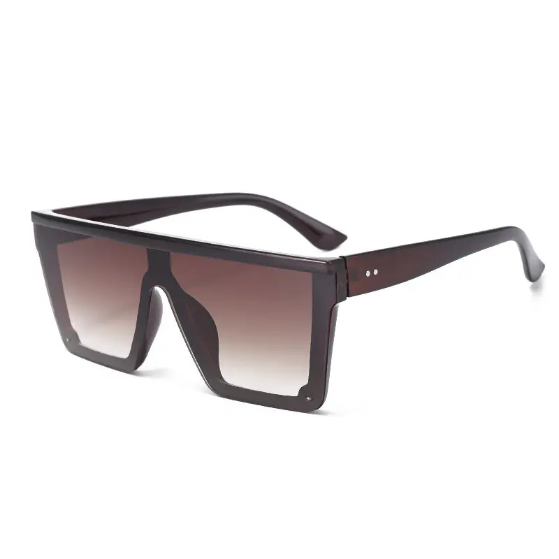 Black Gradient Sunglasses for Women Men Large Frame - Image 5