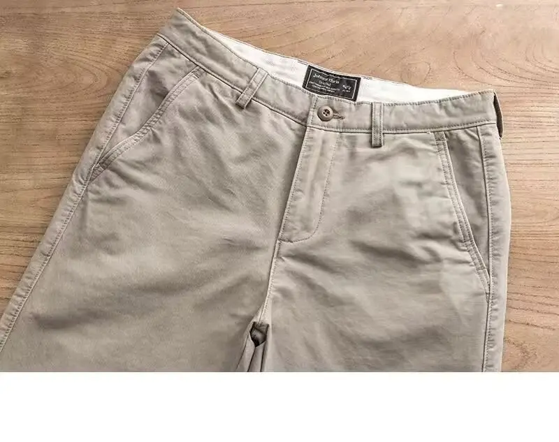 Men's Autumn Straight Pants Casual Wear Work Pants — feature 6