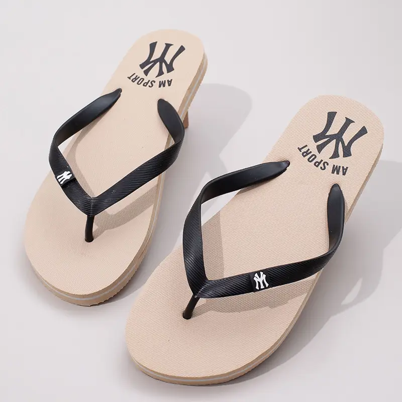 New Sandals for Summer Outer Wear, Men's Flip-Flops, Men's Slippers, Printed Beach Slippers, Comfortable and Breathable - Image 4