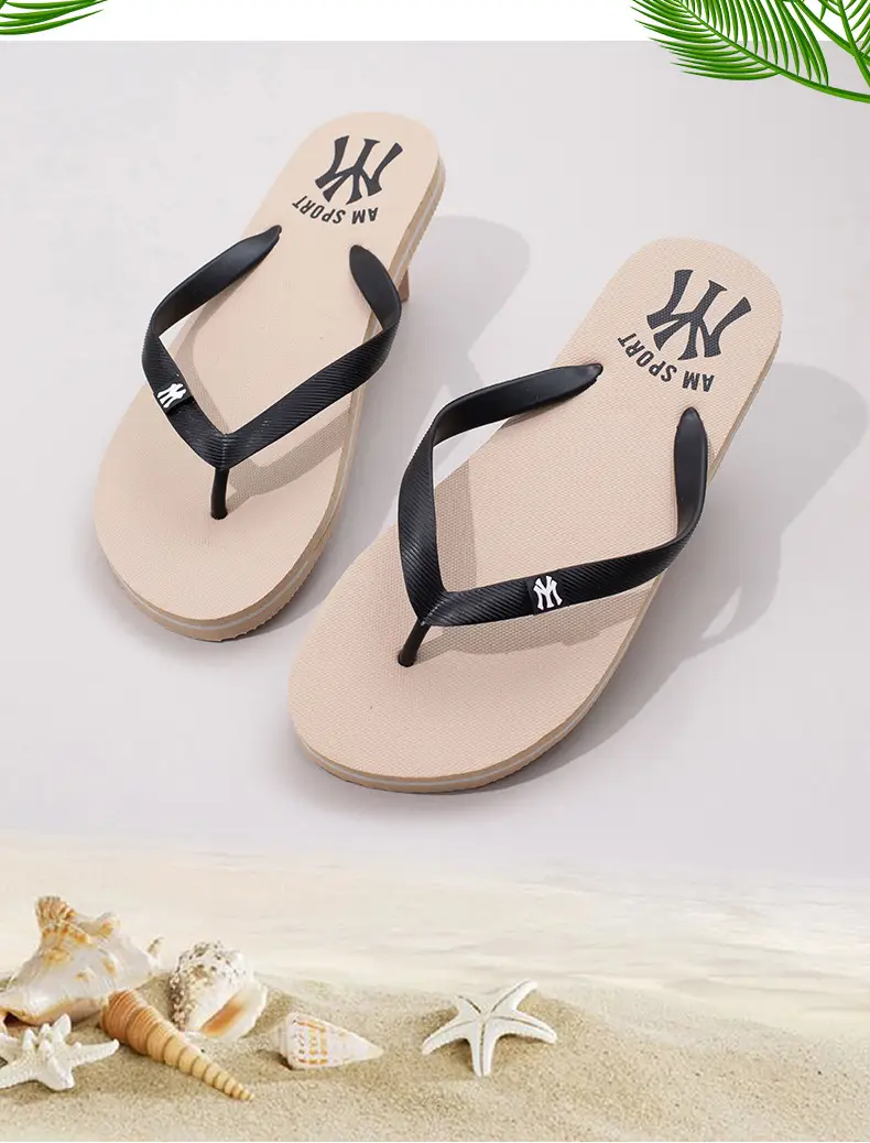 New Sandals for Summer Outer Wear, Men's Flip-Flops, Men's Slippers, Printed Beach Slippers, Comfortable and Breathable — feature 5