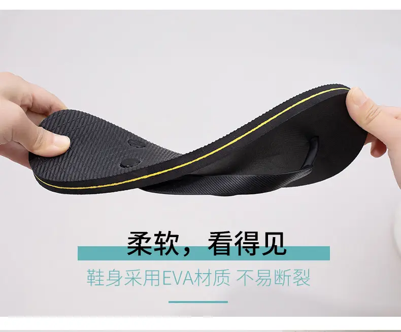 New Sandals for Summer Outer Wear, Men's Flip-Flops, Men's Slippers, Printed Beach Slippers, Comfortable and Breathable — feature 7