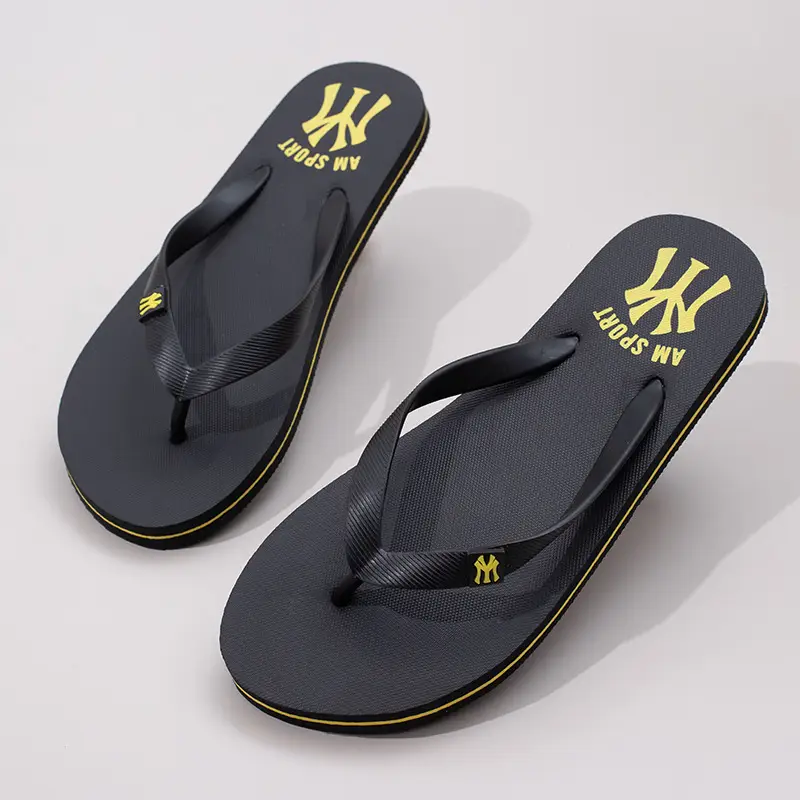New Sandals for Summer Outer Wear, Men's Flip-Flops, Men's Slippers, Printed Beach Slippers, Comfortable and Breathable - Image 5