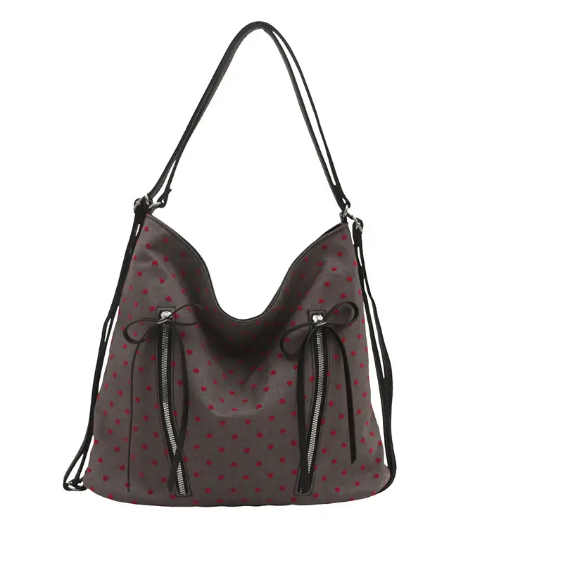 Casual Commuter Polka Dot Shoulder Tote Bag 2024 - Image 10