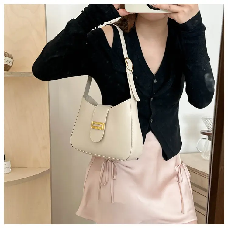 Women's Cream Korean Style Shoulder Bag 2024 β feature 19