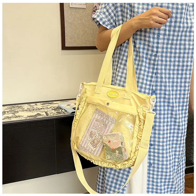 Women Transparent Yellow Crossbody Bag 2024 — feature 21