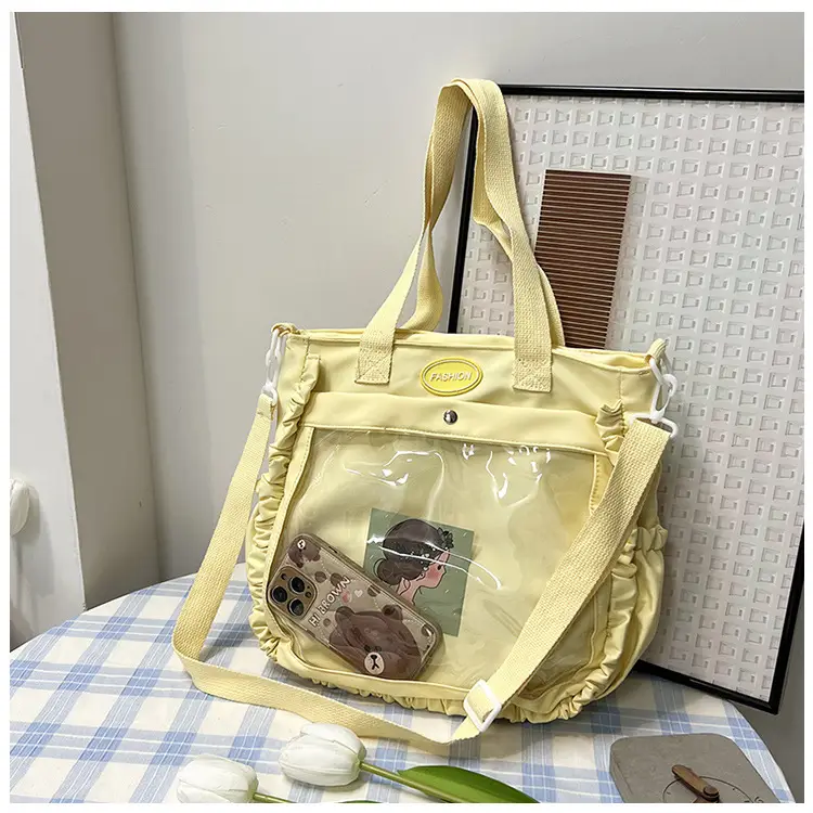 Women Transparent Yellow Crossbody Bag 2024 — feature 27