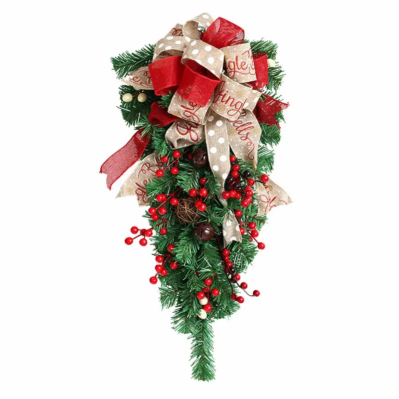 American Handmade Christmas Tree 60cm Red Grape Decor - Image 6