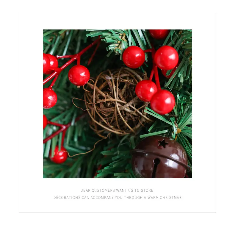 American Handmade Christmas Tree 60cm Red Grape Decor — feature 10
