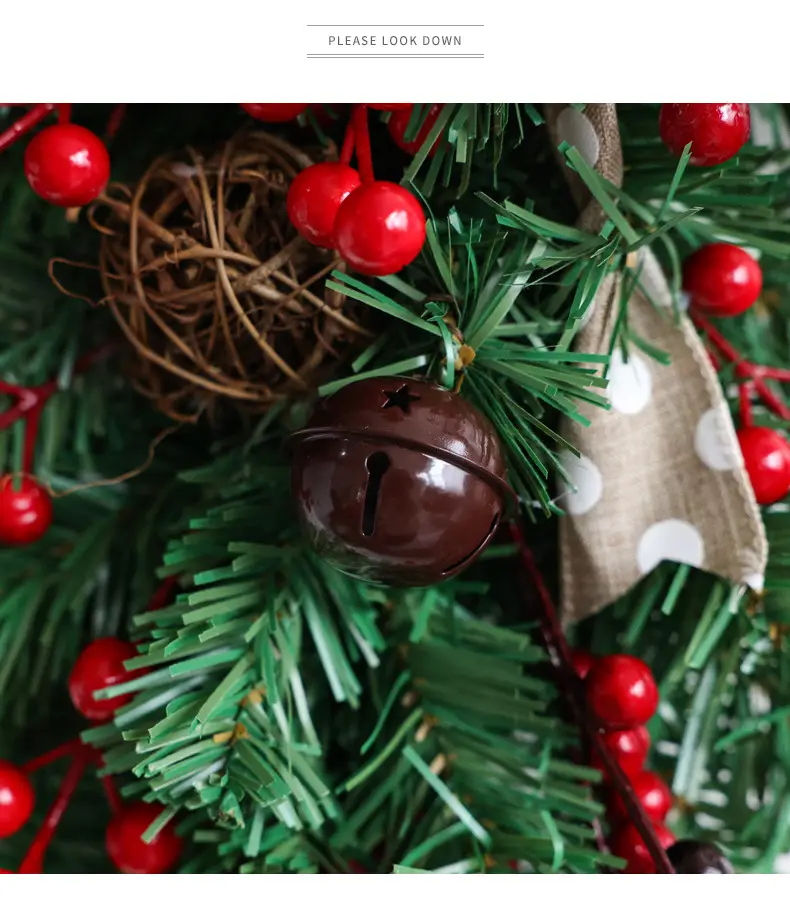 American Handmade Christmas Tree 60cm Red Grape Decor — feature 9