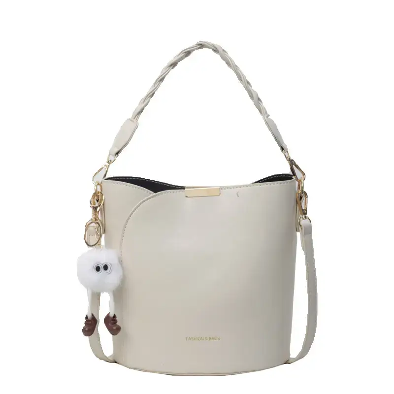 Pink High-End Bucket Bag for Women 2026 - Image 9