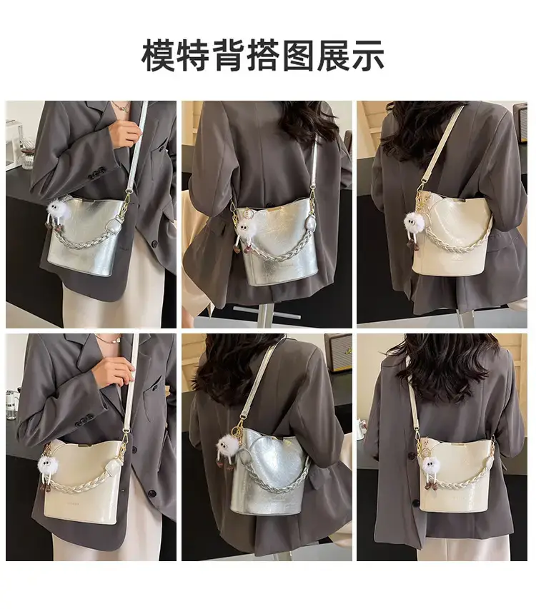 Pink High-End Bucket Bag for Women 2026 — feature 18