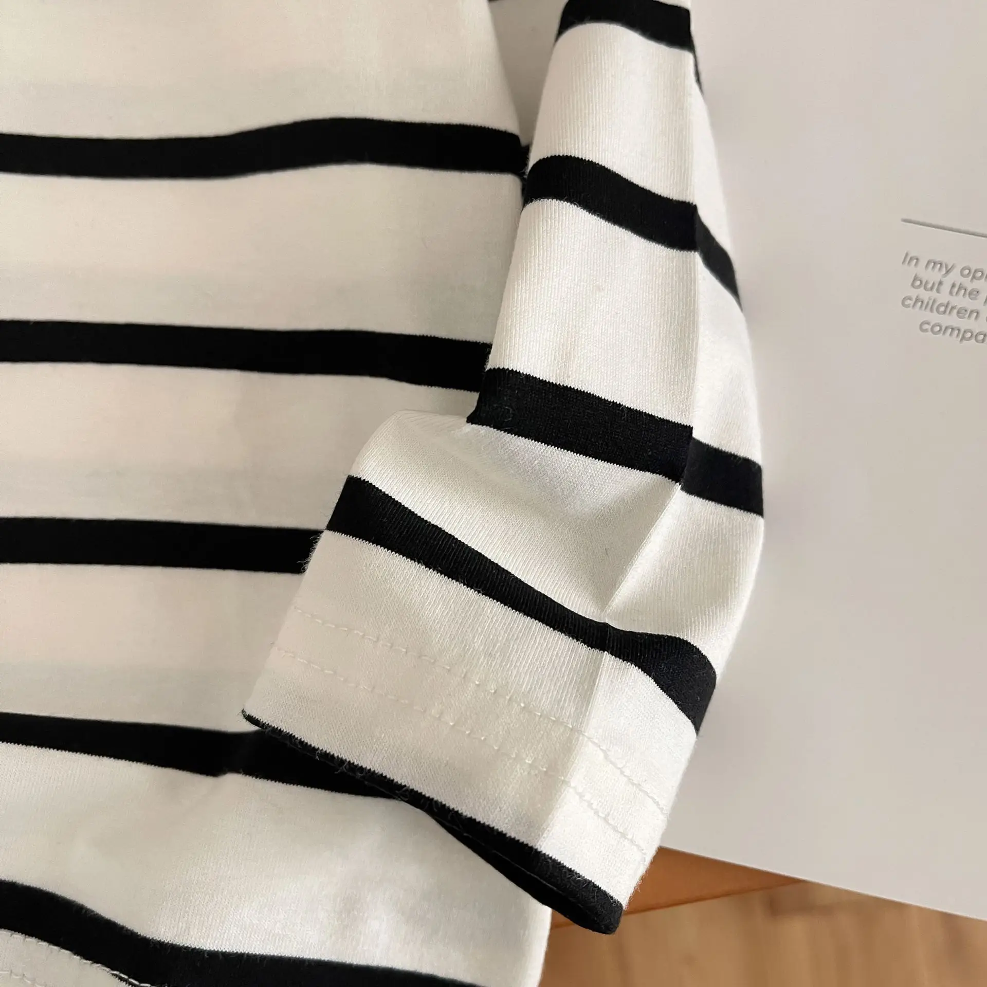 2025 Boys Striped Polo Shirt Long Sleeve Spring Clothing - Image 8