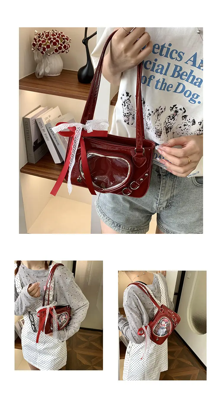 Red Crossbody Bag for Women 2024 New Arrival — feature 7