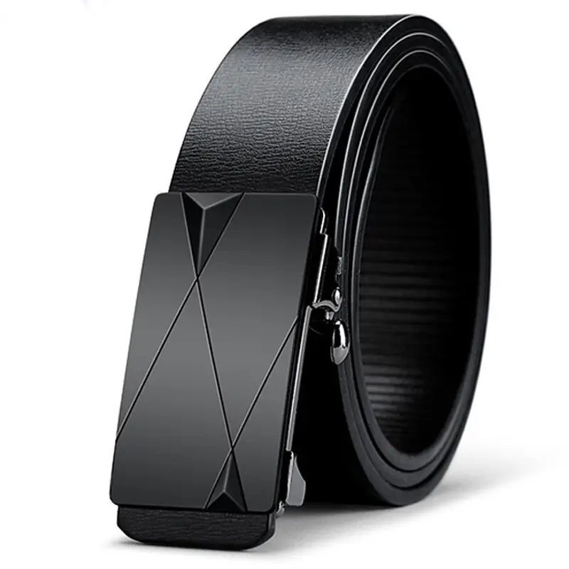 Men's Black Automatic Buckle Belt Wholesale - Image 16