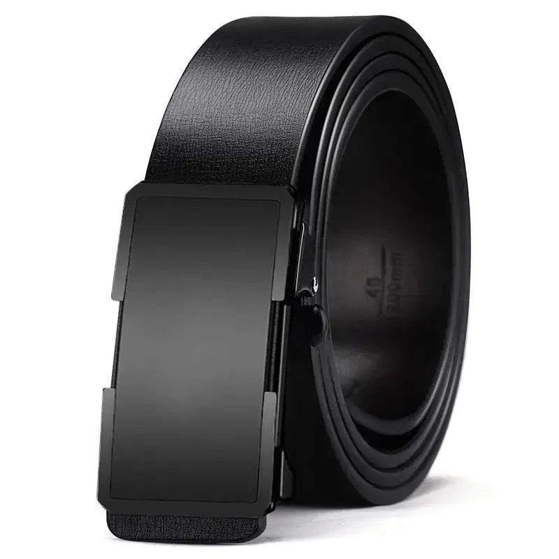 Men's Black Automatic Buckle Belt Wholesale — feature 12