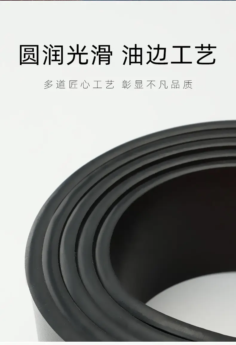 Men's Black Automatic Buckle Belt Wholesale — feature 2