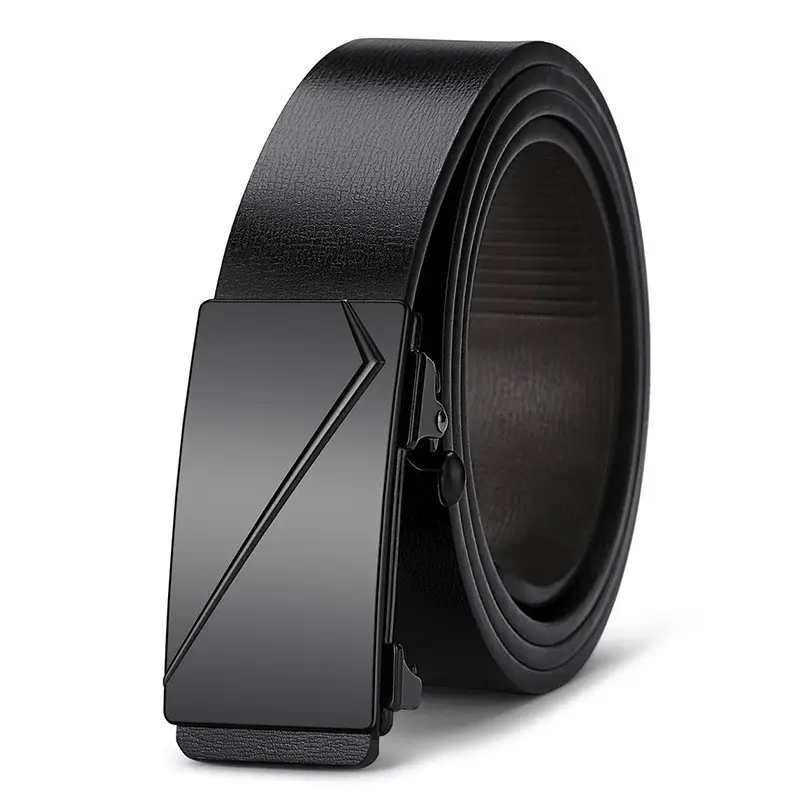 Men's Black Automatic Buckle Belt Wholesale — feature 8