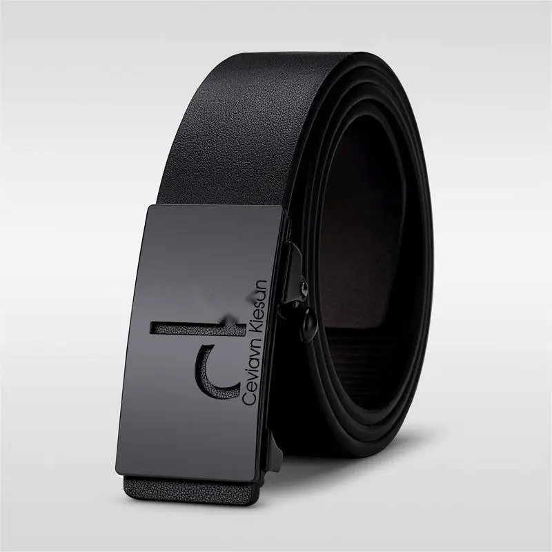 Men's Black Automatic Buckle Belt Wholesale - Image 11