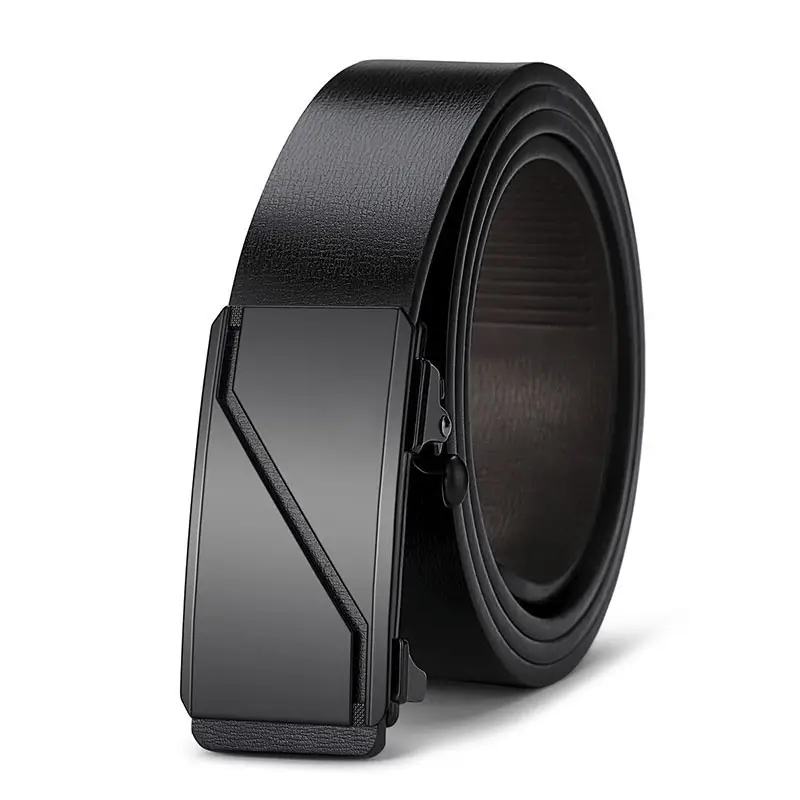 Men's Black Automatic Buckle Belt Wholesale - Image 7