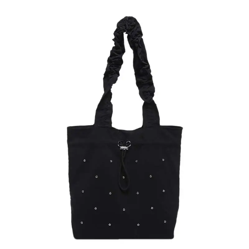 Rhinestone Pleated Shoulder Bag for Women 2024 - Image 9