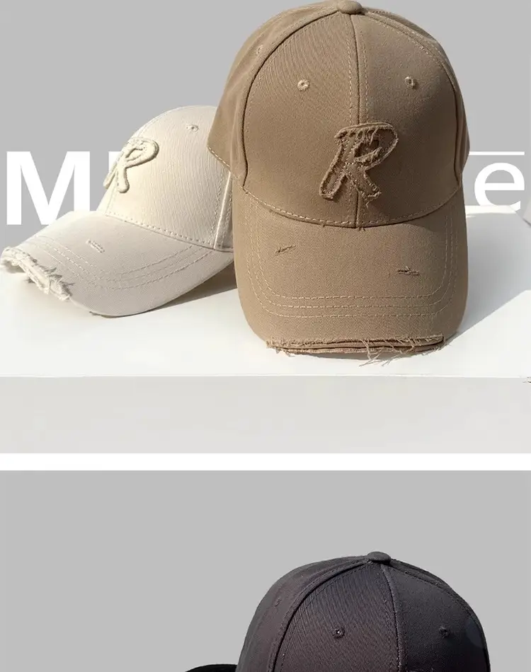 Korean Style Baseball Cap Wide Brim Small Hole Women — feature 7