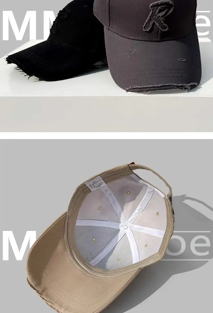 Korean Style Baseball Cap Wide Brim Small Hole Women — feature 8