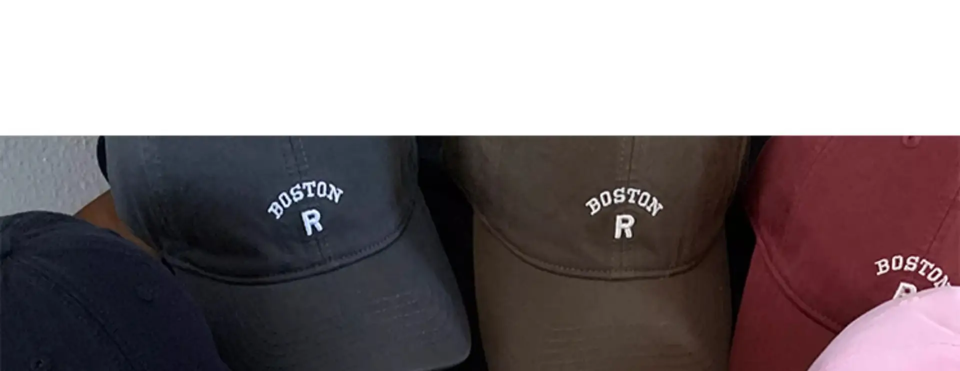 Korean Style Vintage Beige Letter Embroidered Baseball Cap Women's Summer — feature 11