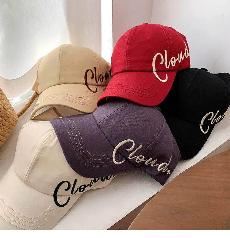 Black High Pony Tail Baseball Cap Women Summer Sunscreen Hat — feature 10