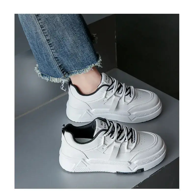 Women White Flat Casual Shoes 2025 Summer โ feature 13