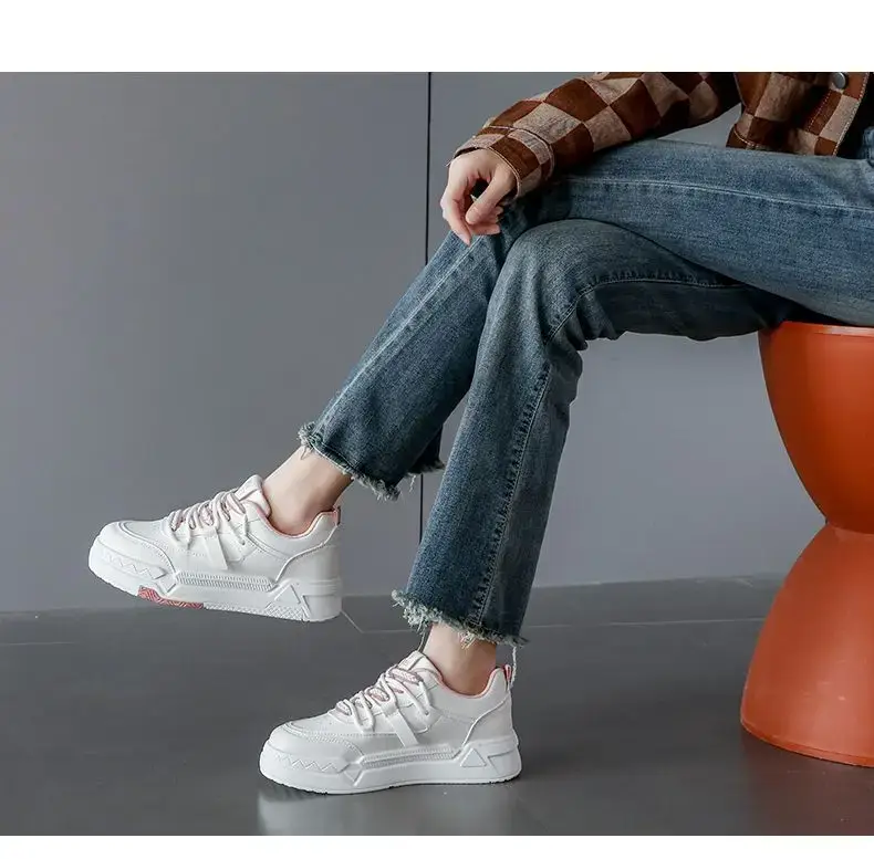 Women White Flat Casual Shoes 2025 Summer โ feature 16