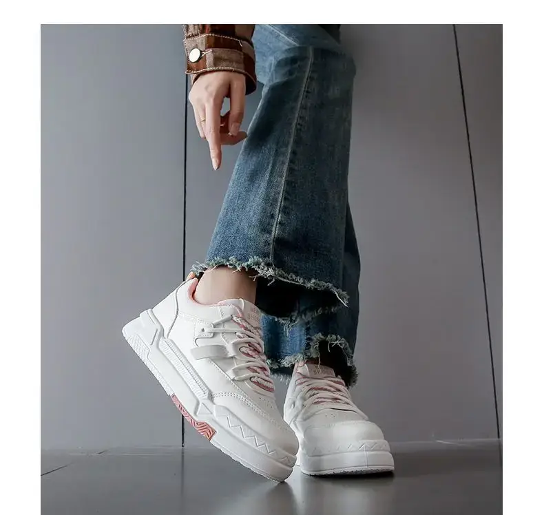 Women White Flat Casual Shoes 2025 Summer โ feature 18