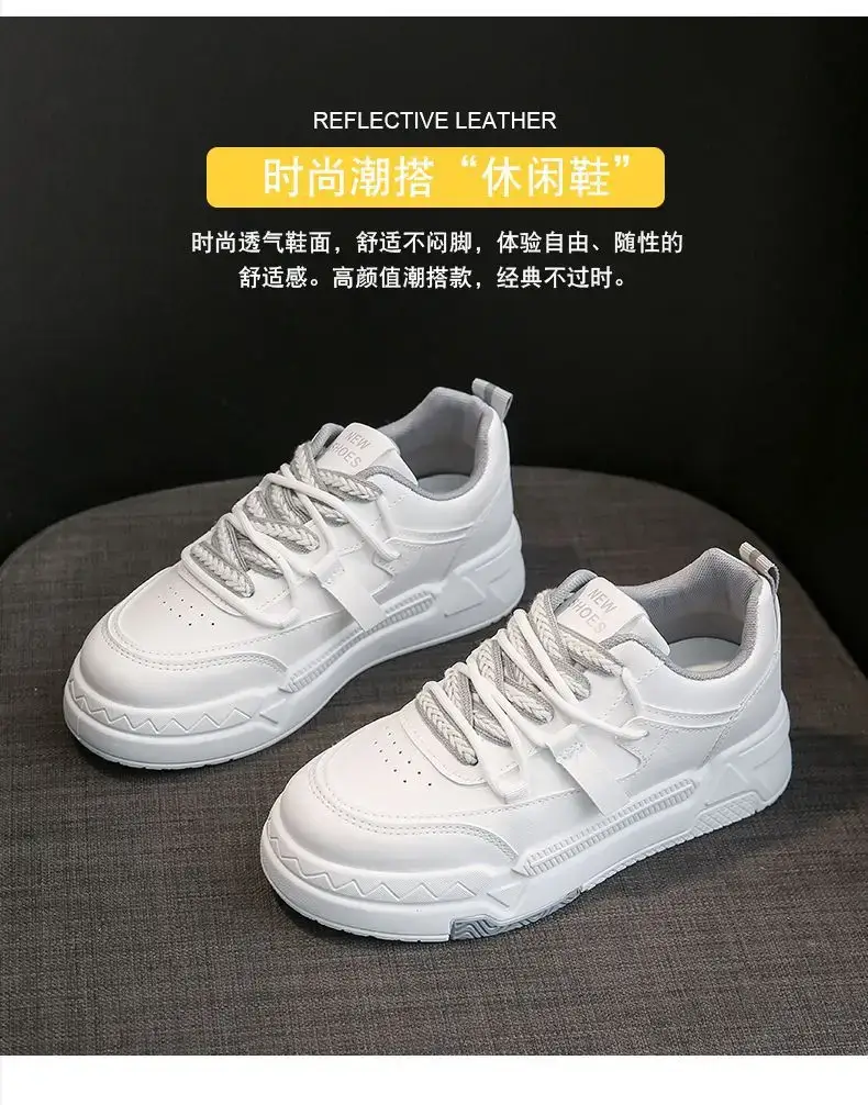 Women White Flat Casual Shoes 2025 Summer โ feature 2