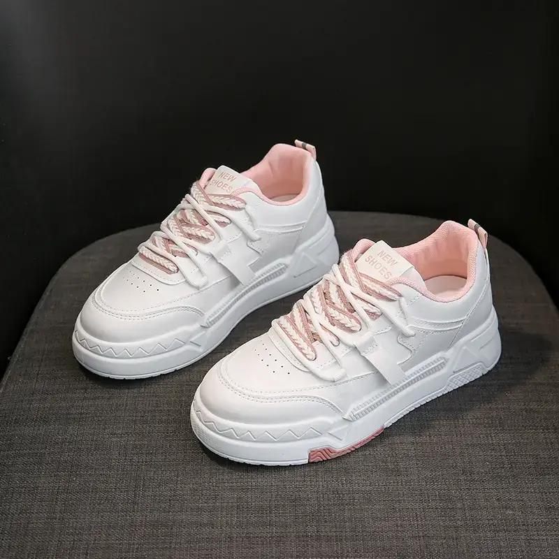 Women White Flat Casual Shoes 2025 Summer - Image 2