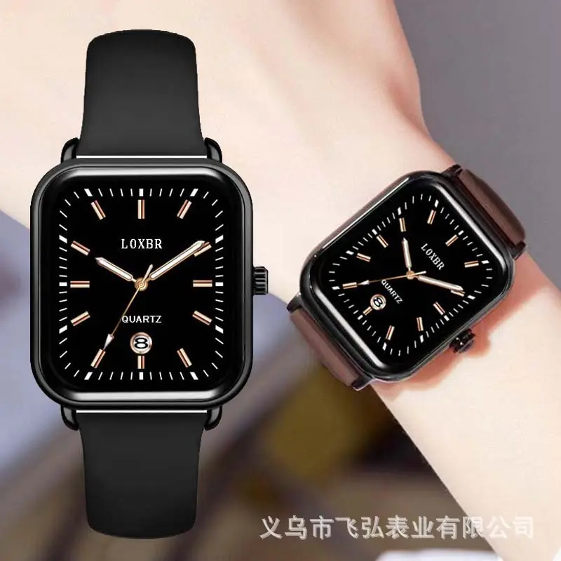 Luminous Black Quartz Watch for Men Women - Image 10