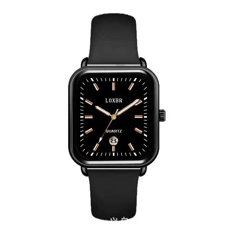Luminous Black Quartz Watch for Men Women - Image 12