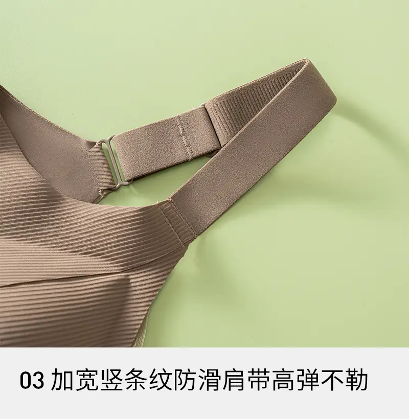 Cross-Border Amazon Temu Seamless Bra for Large Busts, Minimizing Appearance, Gathering and Lifting Without Underwire, Adjusting Shape and Gathering Side Breasts — feature 19