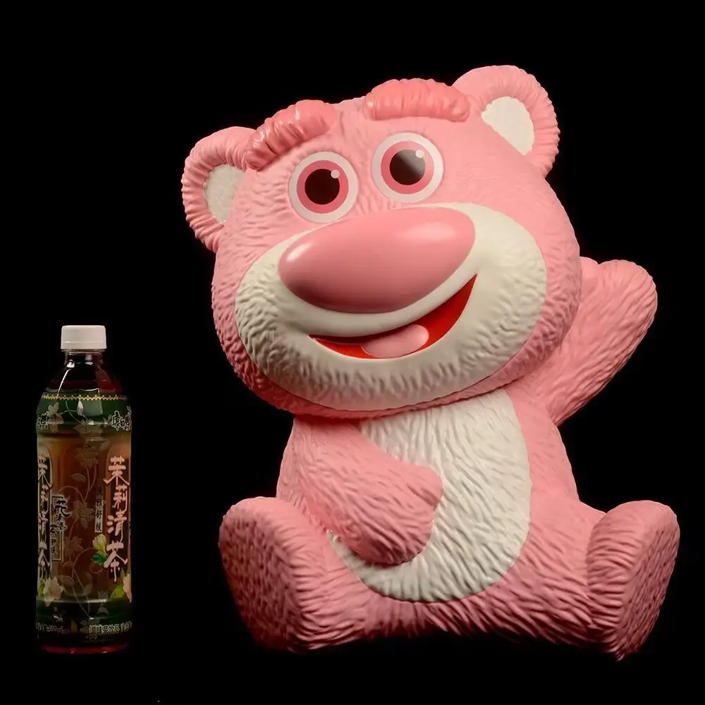 Toy Story Cherry Blossom Pink Crutch Strawberry Bear Sitting Movie Anime Hand-made Model Car Ornaments — feature 14