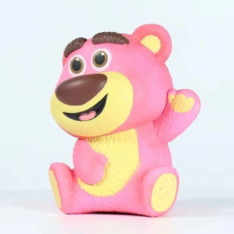Toy Story Cherry Blossom Pink Crutch Strawberry Bear Sitting Movie Anime Hand-made Model Car Ornaments — feature 4