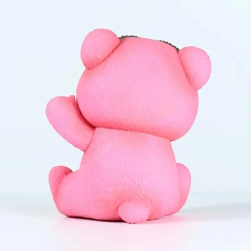 Toy Story Cherry Blossom Pink Crutch Strawberry Bear Sitting Movie Anime Hand-made Model Car Ornaments — feature 5
