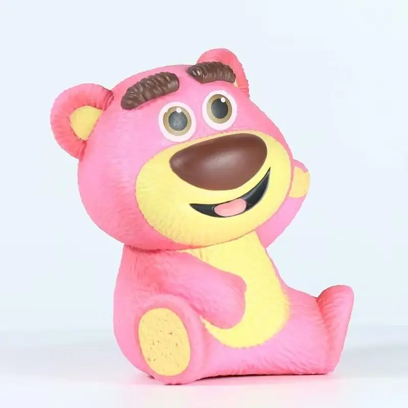 Toy Story Cherry Blossom Pink Crutch Strawberry Bear Sitting Movie Anime Hand-made Model Car Ornaments — feature 6