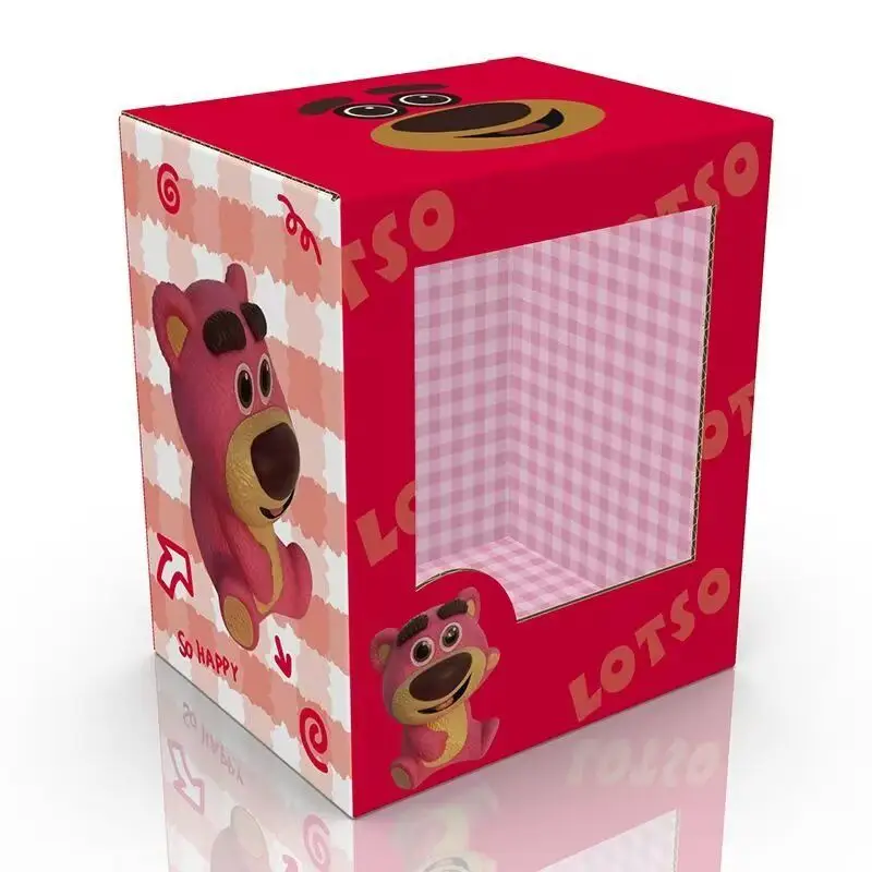 Toy Story Cherry Blossom Pink Crutch Strawberry Bear Sitting Movie Anime Hand-made Model Car Ornaments — feature 7