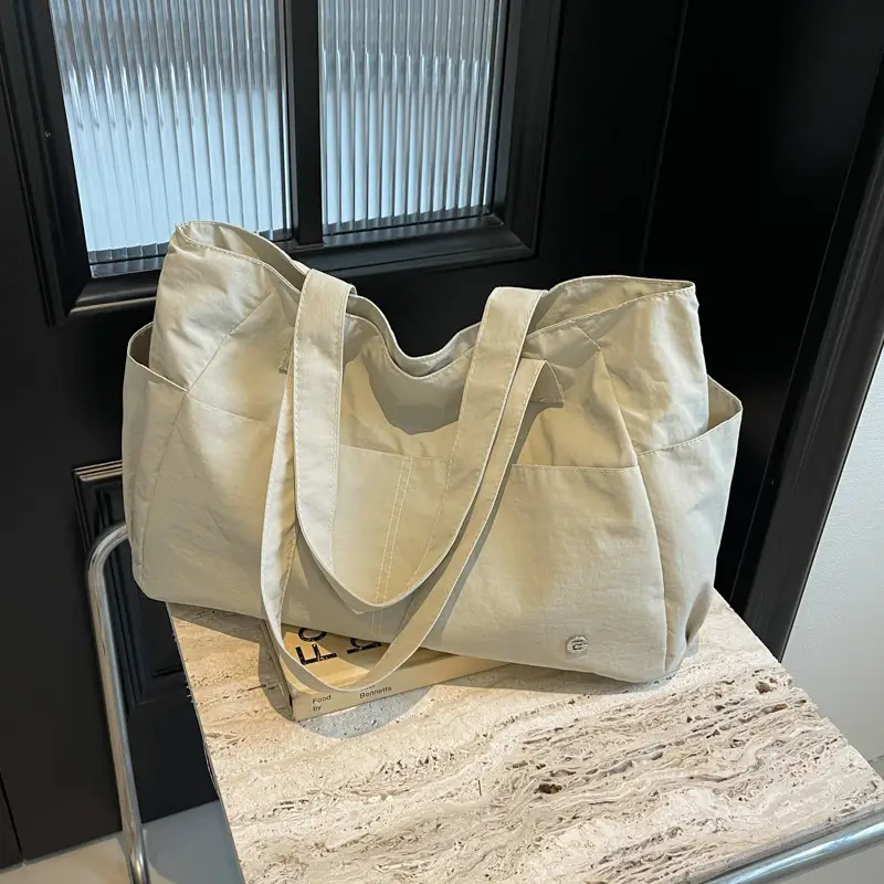 Lightweight Nylon Tote Bag for Women, Waterproof, Multi Color - Image 8