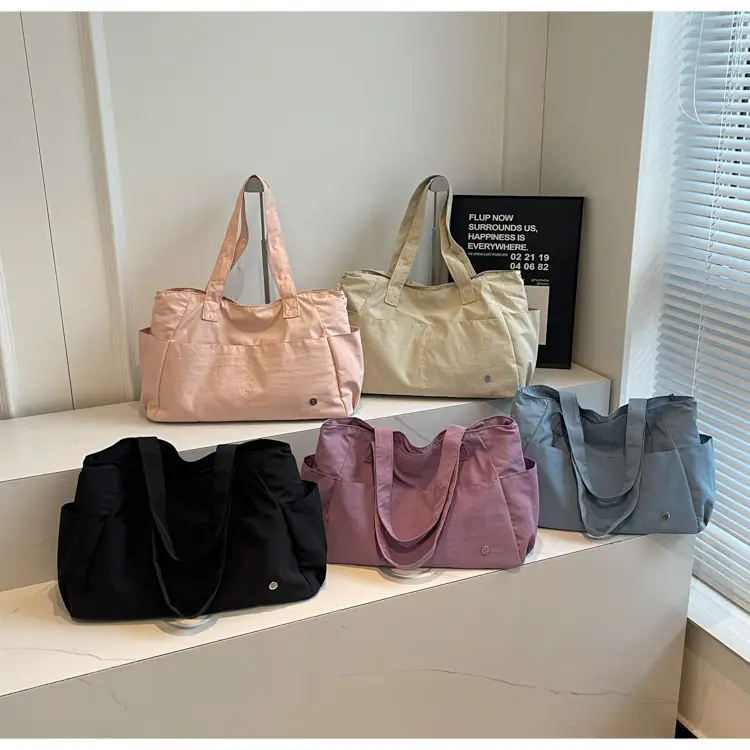 Lightweight Nylon Tote Bag for Women, Waterproof, Multi Color — feature 18