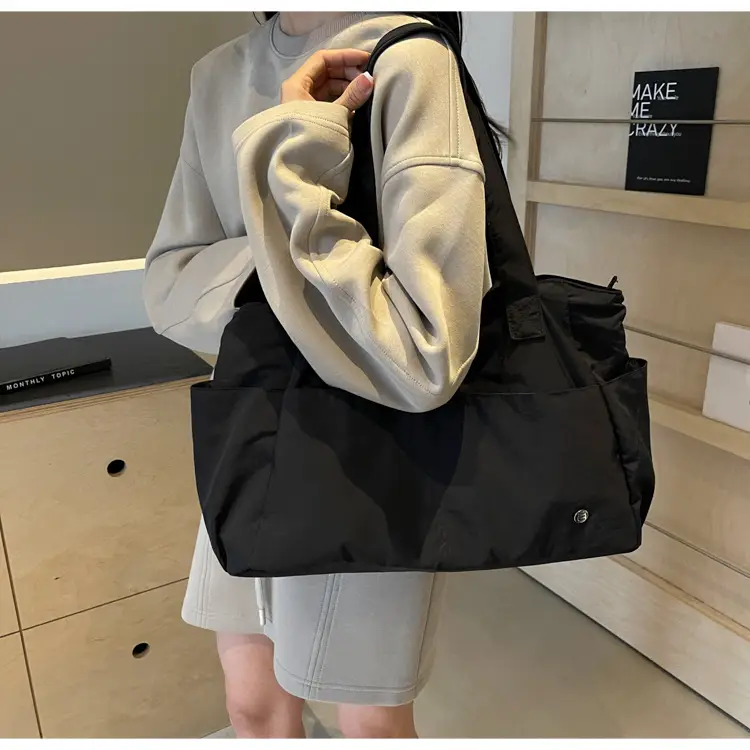 Lightweight Nylon Tote Bag for Women, Waterproof, Multi Color — feature 24