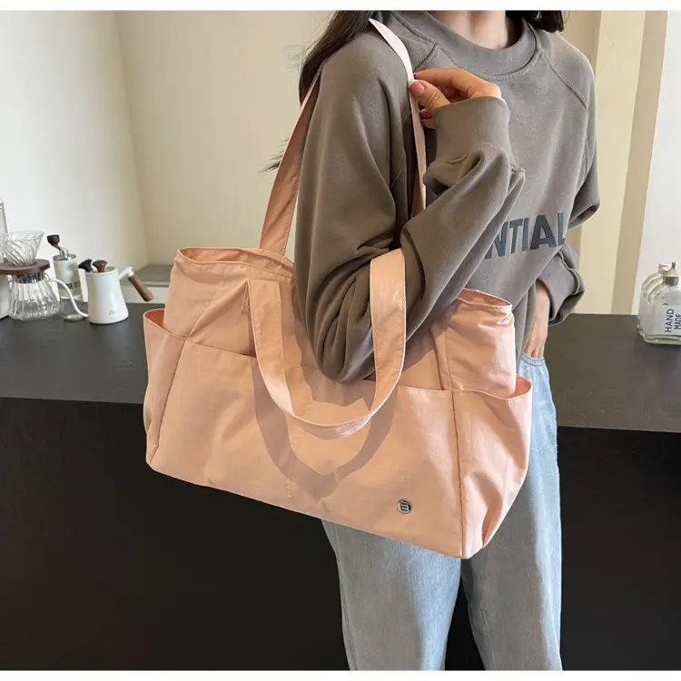 Lightweight Nylon Tote Bag for Women, Waterproof, Multi Color — feature 32