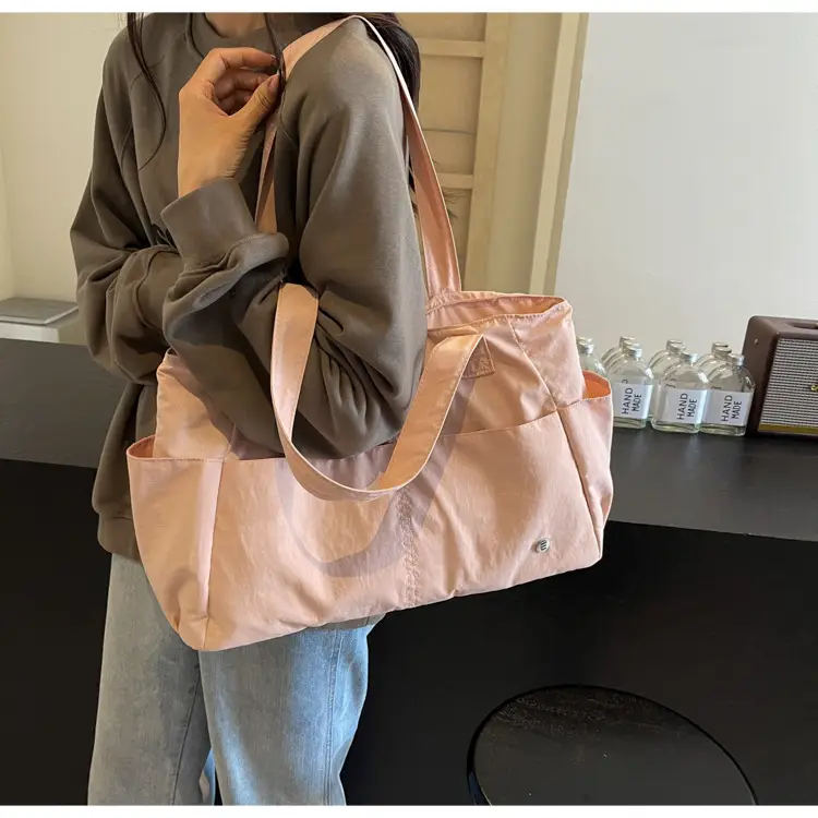 Lightweight Nylon Tote Bag for Women, Waterproof, Multi Color — feature 34